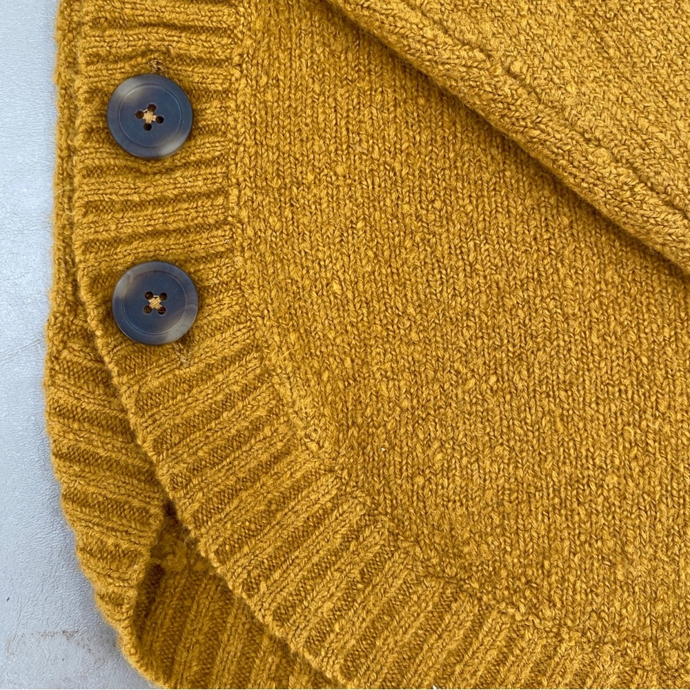 Madewell Crew Neck Mustard Pullover Fall Classic Sweater Size XXL NWT - Picture 3 of 10
